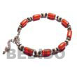 Ethnic Red Buri Natural Anklets