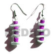 4-5 Mm Coco Heishe Coco Earrings