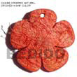 Dyed Coco Flower Pendant Coco Pendants