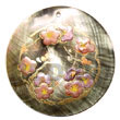 Bfj5336p - Round 40mm Hand Painted Pendant