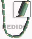 Bfj128nk - Green Wood Natural Necklace