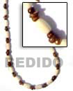 Rice Beads White Necklace Natural Necklace