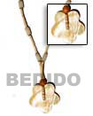 Scallop Mother Of Pearl Natural Necklace