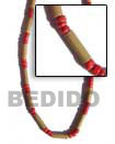 Bamboo Tube Alternate Necklace Natural Necklace
