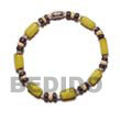 Yellow Buri Seed Bracelets Seed Bracelet