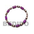 Violet Buri Seed Bracelet Seed Bracelet