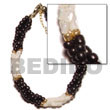 Bfj677br - Twisted Troca Shell Bracelet