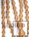 Bfj026wb - Bayong Football Wood Beads
