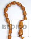 Teardrop Bayong Woodbeads Wood Beads