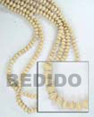 Natural White Wood Mentos Wood Beads