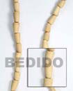 Natural White Wood Tear Wood Beads
