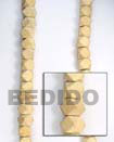 Natural White Wood With Wood Beads