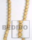 Natural Wood With Groove Wood Beads