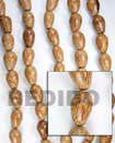 Palm Wood Tear Drop Wood Beads