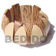 Ambabawod And Palmwood Elastic Wooden Bangles