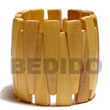 Nangka Wood Elastic Bangle Wooden Bangles