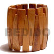 Bayong Wood Elastic Bangle Wooden Bangles