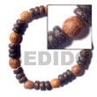 Pokalet Wood Beads Bracelet Wooden Bracelet