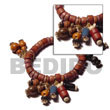 Bfj5053br - Lambada Bracelets Wooden Bracelet