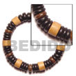 Bfj5058br - Elastic Wood Wooden Bracelet