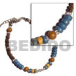 Wood Beads, 4-5mm & Wooden Bracelet