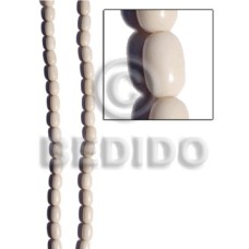 White bone oval 7mmx5mm