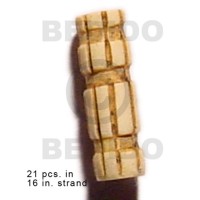 Natural antique bone tube