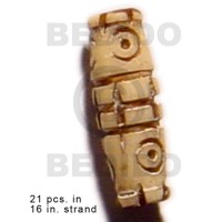 Natural antique bone tube