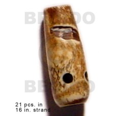 Natural antique bone tube