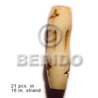 Natural bone tube groove