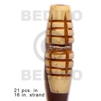 Natural antique bone tube