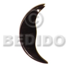 Horn quarter moon shape 45mm