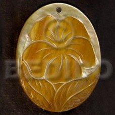 Oval mop skin flower