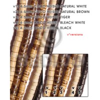 4-5mm coco heishe black