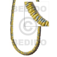 7-8mm coco pokalet. yellow