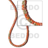 4-5mm coco pokalet. orange