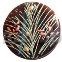 Round 40mm blacktab handpainted