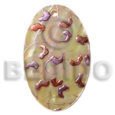Oval 45mm mop