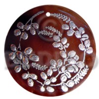 Round 50mm blacktab shell