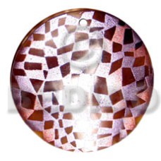 Round 50mm blacktab shell