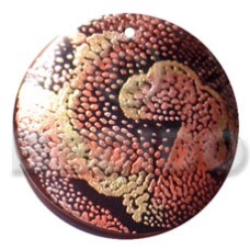 Round 50mm blacktab shell