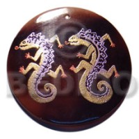 Round 50mm blacktab shell