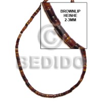 4-5mm heishe black pin