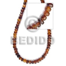 Amber horn nuggets 9mmx6mm