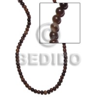 Natural horn beads 8mm