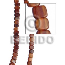 Golden horn amber rectangular square