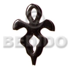 Celtic horn cross 40mm