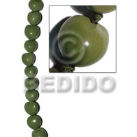 Kukui seed olive green