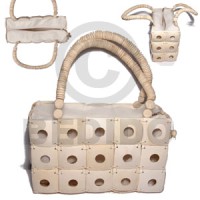 Bleach white square coco