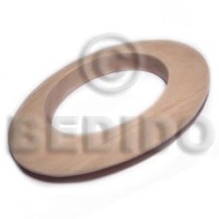 Plain Wholesale Raw Natural Wooden Blank Bangle Casing Only